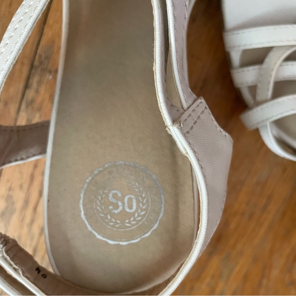 SO Women's Heeled Sandals Size 9 - Picture 6 of 7